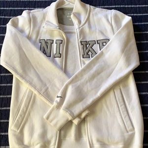 Nike front zip jacket